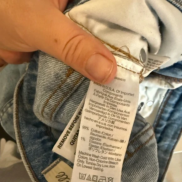 Madewell The Perfect Vintage Wide-Leg Crop Jean Hallstead wash 26 - Picture 10 of 10